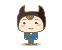 Moving ! Comical devil vol.2 sticker #12240306