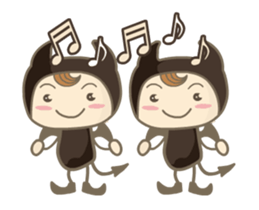 Moving ! Comical devil vol.2 sticker #12240315