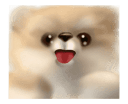Fu Fu & Fong (Pomeranian Mother & Son) sticker #12241155