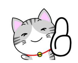 The kitty who knows how to reply Vol.3 sticker #12241256