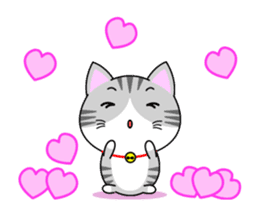 The kitty who knows how to reply Vol.3 sticker #12241260