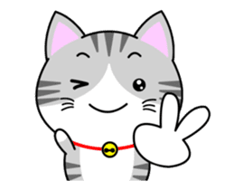 The kitty who knows how to reply Vol.3 sticker #12241262