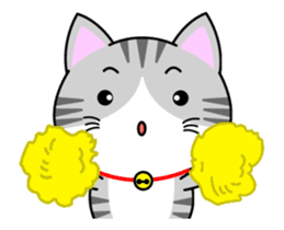 The kitty who knows how to reply Vol.3 sticker #12241263