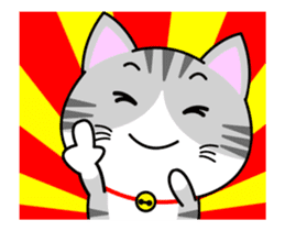 The kitty who knows how to reply Vol.3 sticker #12241267