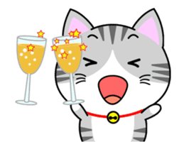 The kitty who knows how to reply Vol.3 sticker #12241269