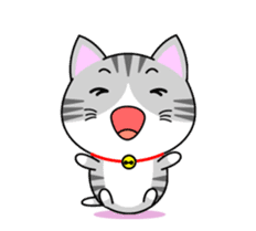 The kitty who knows how to reply Vol.3 sticker #12241272