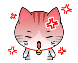 The kitty who knows how to reply Vol.3 sticker #12241274