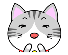 The kitty who knows how to reply Vol.3 sticker #12241276