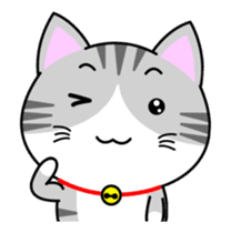 The kitty who knows how to reply Vol.3 sticker #12241277