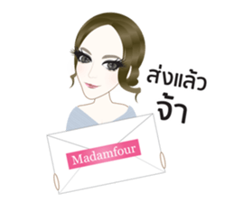 Madamfour sticker #12241460