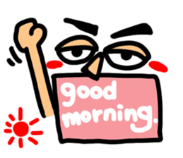 Surfer reaction. sticker #12241639