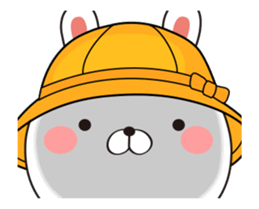 Kindergarten rabbit4 sticker #12241823