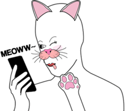 I'm Social Network Addiction! sticker #12241968