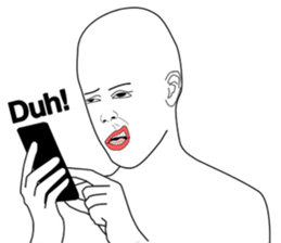 I'm Social Network Addiction! sticker #12241969