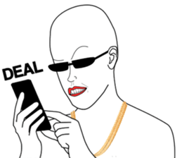 I'm Social Network Addiction! sticker #12241970