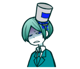 cute girls and boy sticker #12242118