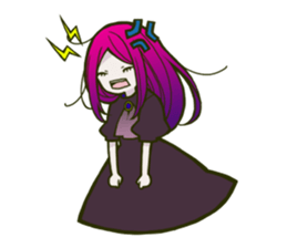 cute girls and boy sticker #12242126