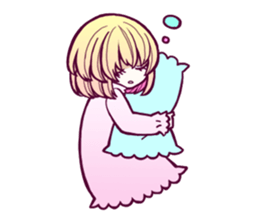 cute girls and boy sticker #12242129