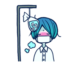 cute girls and boy sticker #12242151