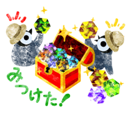 Pretty penguin babies 3 sticker #12242309