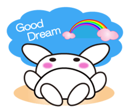 Lovely Rabbit in love sticker #12242441