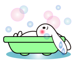Lovely Rabbit in love sticker #12242460