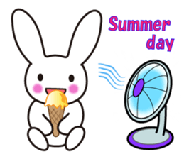 Lovely Rabbit in love sticker #12242474