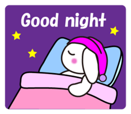 Lovely Rabbit in love sticker #12242477