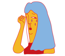 For dear life~ sticker #12242623