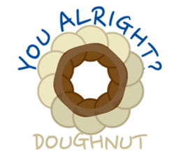 GOOD MORNING DOUGHNUT sticker #12242644