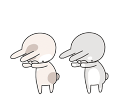 Move Boo rabbit Vol.3 sticker #12242733