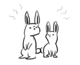 Move Boo rabbit Vol.3 sticker #12242739