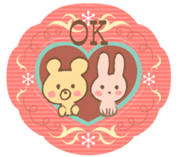 girlish cats.Japanese sticker #12242882