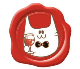 girlish cats.Japanese sticker #12242888