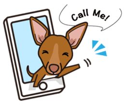 iinu - Pharaoh Hound sticker #12243542