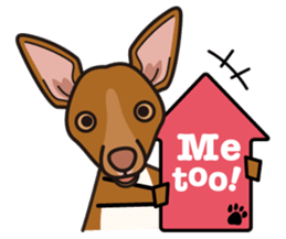 iinu - Pharaoh Hound sticker #12243555