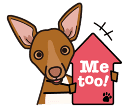 iinu - Pharaoh Hound sticker #12243555