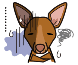 iinu - Pharaoh Hound sticker #12243571