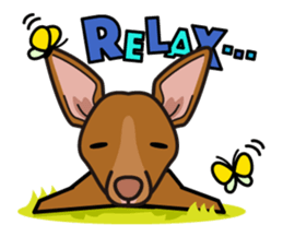 iinu - Pharaoh Hound sticker #12243573