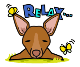 iinu - Pharaoh Hound sticker #12243573