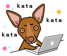 iinu - Pharaoh Hound sticker #12243574