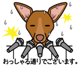 iinu - Pharaoh Hound sticker #12243577