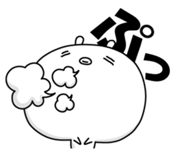 Kawaikoburifu. Rabbit sticker #12243626