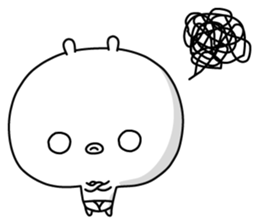 Kawaikoburifu. Rabbit sticker #12243638