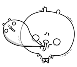 Kawaikoburifu. Rabbit sticker #12243652