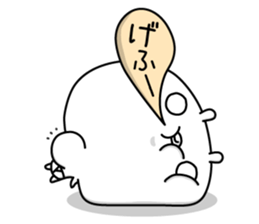 Kawaikoburifu. Rabbit sticker #12243655