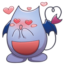 Empy - The little Demon sticker #12243910