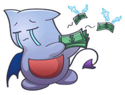 Empy - The little Demon sticker #12243928