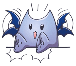 Empy - The little Demon sticker #12243933