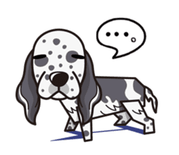 iinu - English Setter sticker #12244549